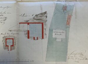 Eisgrube 1864 Plan